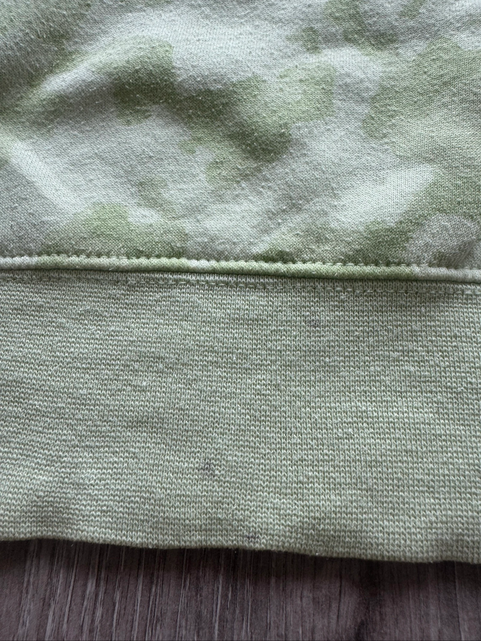 Nike Tie-Dye Hoodie Groene Pullover Geborduurd Logo Streetwear Maat M – photo 11